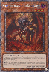 Scarm, Malebranche of the Burning Abyss - RA04-EN233 - (Platinum Secret Rare) - 1st Edition